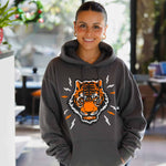 Blind Tiger Logo Hoodie - Gray