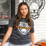 Hidden Tiger T-Shirt - Charcoal
