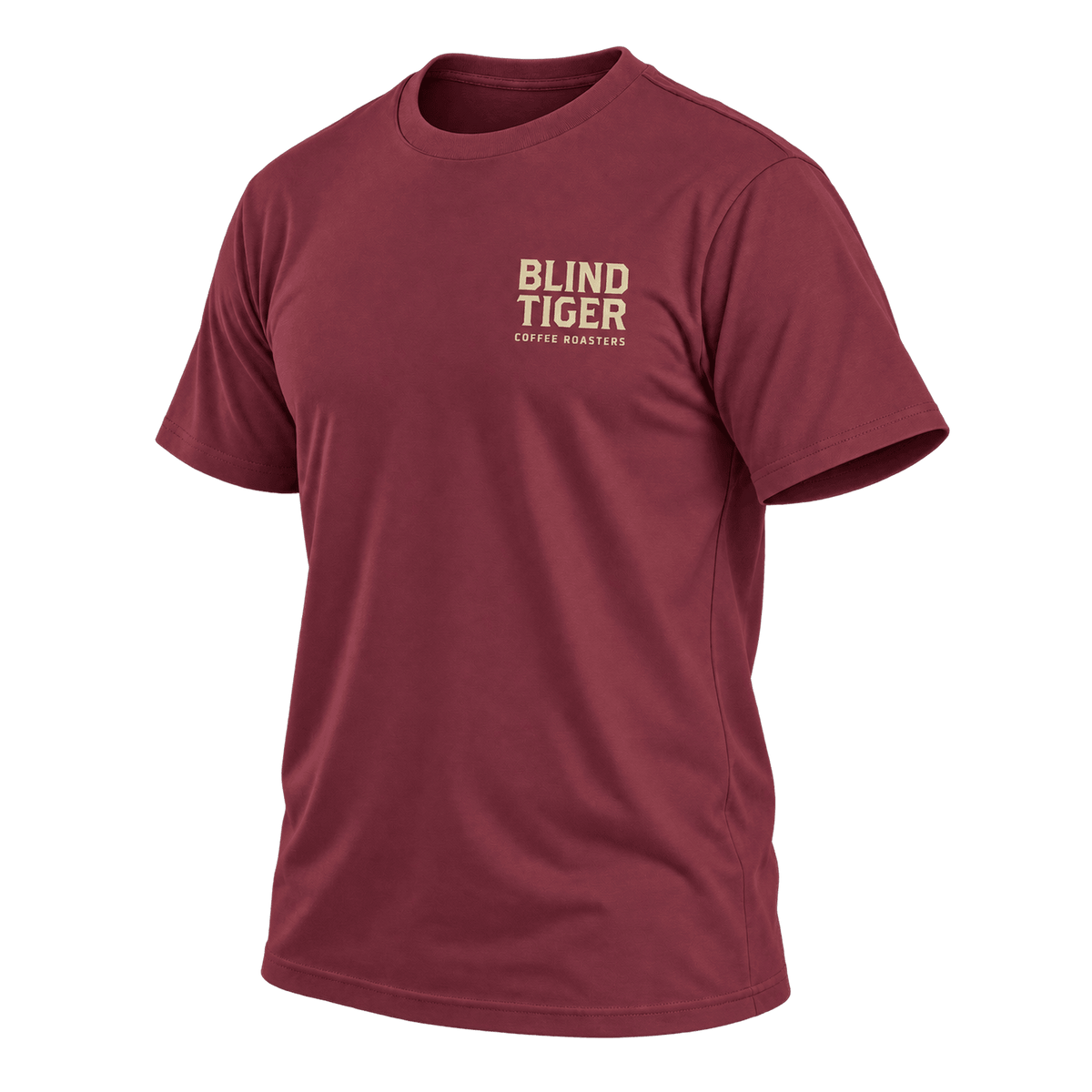Coffee Roasters T-Shirt - Garnet & Gold
