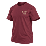 Coffee Roasters T-Shirt - Garnet & Gold