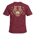 Coffee Roasters T-Shirt - Garnet & Gold