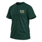 Coffee Roasters T-Shirt - Green & Gold
