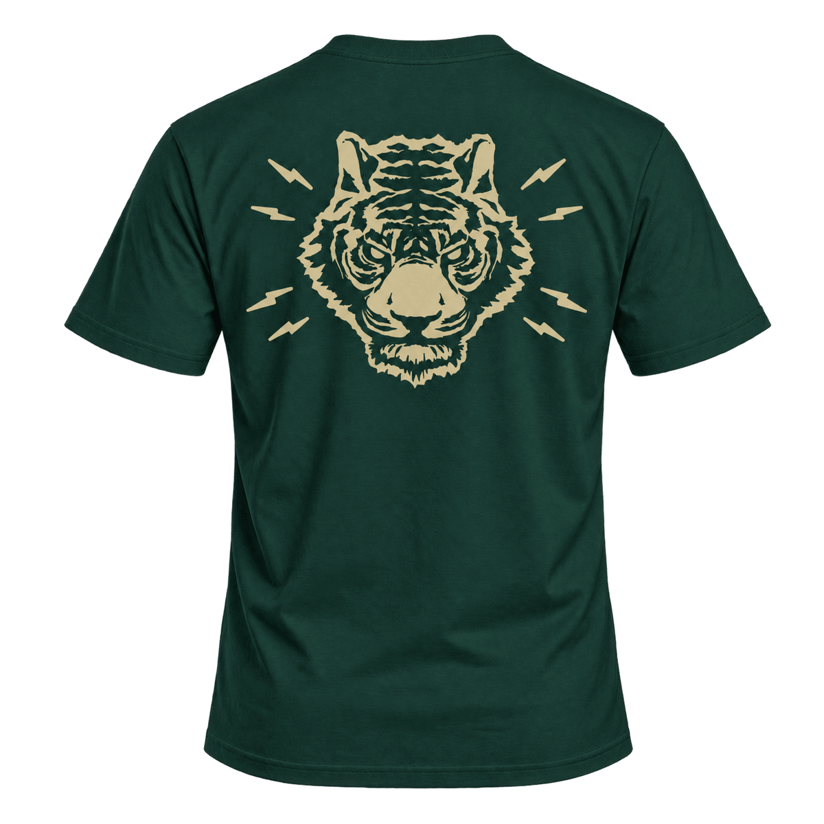 Coffee Roasters T-Shirt - Green & Gold
