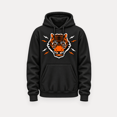 Blind Tiger Logo Hoodie - Black