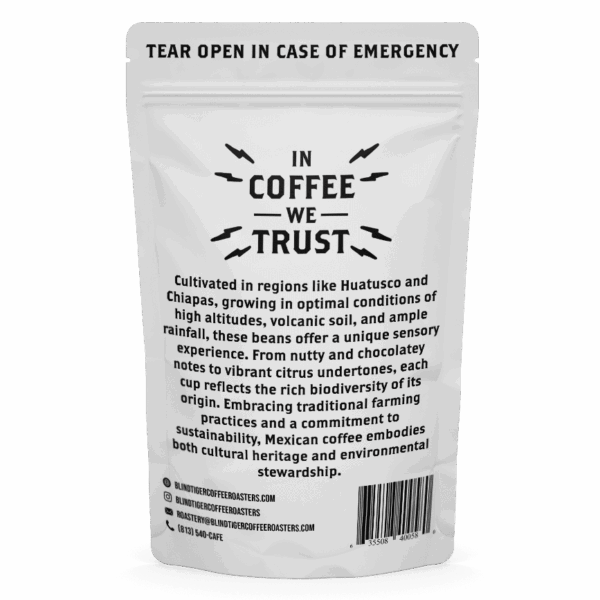 Single Origin - Mexico (Back)