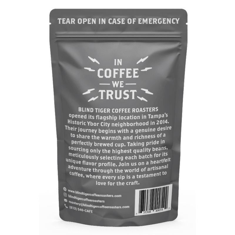 Decaf Blend (Back)