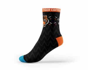 Blind Tiger Logo Socks - Black