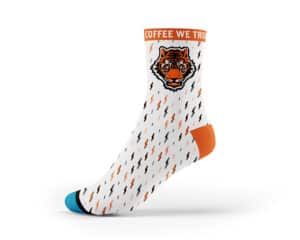 Blind Tiger Logo Socks - Lightning Bolts