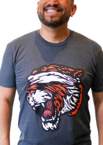 Blind Tiger Profile T-Shirt - Charcoal