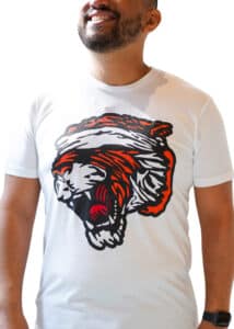 Blind Tiger Profile T-Shirt - White