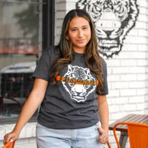 Hidden Tiger T-Shirt - Charcoal
