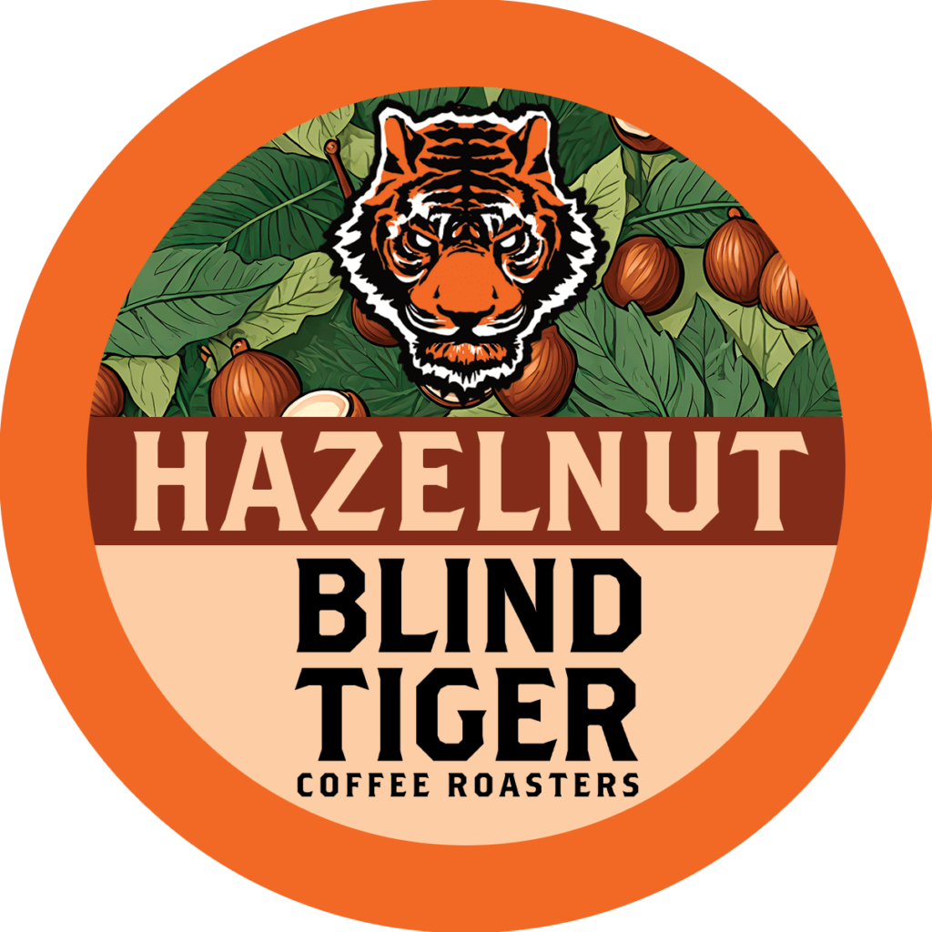 Blind Tiger Coffee Hazelnut Flavored K-cups