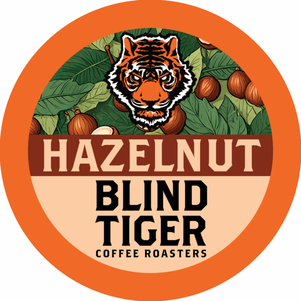 Blind Tiger Coffee Hazelnut Flavored K-cups