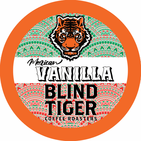 Mexican Vanilla Single Serve K-cup Flavor Blind Tiger