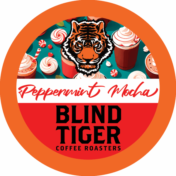 Peppermint Mocha Flavored Coffee K-cups