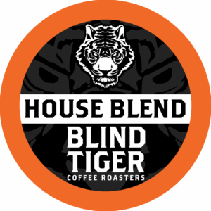 House Blend Blind Tiger coffee K-cups single serve pods