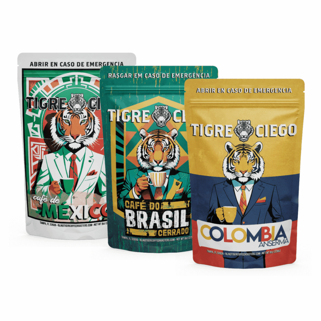 Blind Tiger Origins Collection of South American Coffees
